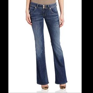 Hudson Flared Leg Faded Denim 25